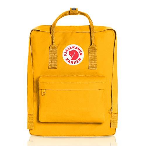 Fjallraven - Kanken Classic Backpack for Everyday, Warm Yellow Backpack Fjallraven 