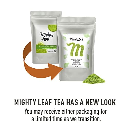 Mighty Leaf Tea, Organic Matcha Green Tea Powder - 3 Ounce Bag, 100% Japanese Matcha, Unsweetened Grocery Mighty Leaf 