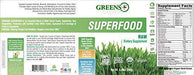 Greens+ Organic Superfood Raw | Essential Blend of Raw Green Foods, Superfruit and Sea Vegetables Powder | Vegan | USDA Organic | Dietary Supplement | Non - GMO, Soy Dairy & Gluten-Free | Size 8.46oz Supplement Greens+ 