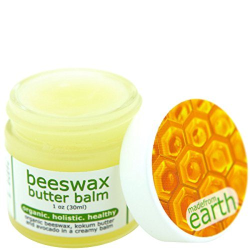 Made from Earth Beeswax Butter Balm, Organic, Holistic and Healthy Skin Care Made from Earth 