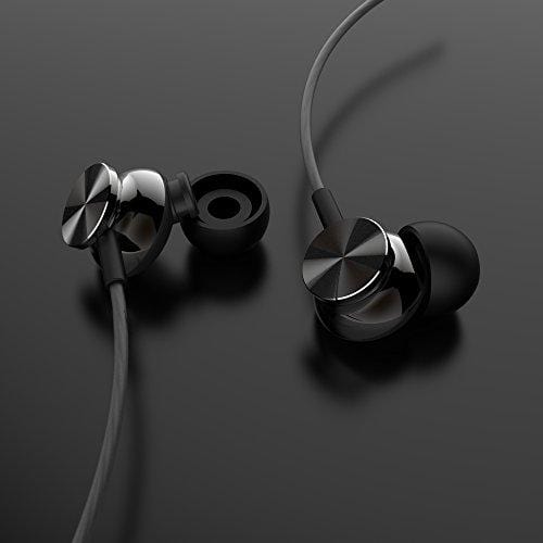 Betron BS10 Earbuds, Noise Isolating in Ear Headphones, Earphones with Powerful Bass Sound, 3.5mm Jack, Compatible with iPhone, iPad,Tablets, Laptops, Samsung and Android Smartphones, Black Electronics Betron 