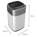 Farberware Professional FCW10BSCWHA 1.0 Cu. Ft. Portable Clothes Washer with 7-lb Load Capacity, Silver & Chrome Kitchen Farberware 