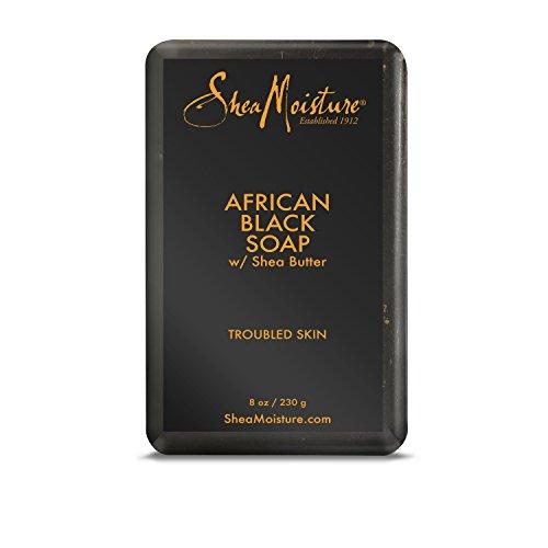 Shea Moisture African Black Soap With Shea Butter 8 oz Skin Care Shea 