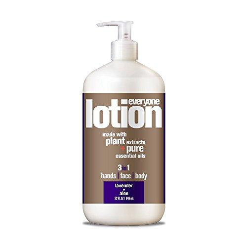Everyone Lotion, Lavender and Aloe, 32 Ounce, 3 in1 hand,face,body Skin Care Everyone 