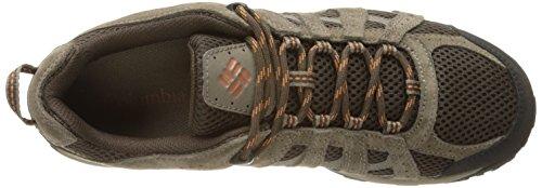 Columbia Men's Redmond Trail Shoe, Cordovan/Dark, 10.5 M US Men's Hiking Shoes Columbia 