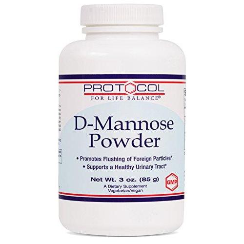 Protocol For Life Balance - D-Mannose Powder - Supports a Healthy Urinary, Gastrointestinal (GI) Tract & Digestive System, Helps Cleans & Detoxify Your Body - 3 oz. (85 g) Supplement Protocol For Life Balance 