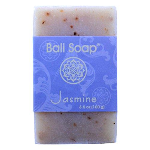 Bali Soap - Jasmine Natural Soap Bar, Face or Body Soap Best for All Skin Types, For Women, Men & Teens, Pack of 6, 3.5 Oz each Natural Soap Bali Soap 
