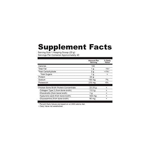 Ancient Nutrition Bone Broth Protein Powder, Vanilla Flavor, 40 Servings Size Supplement Ancient Nutrition 