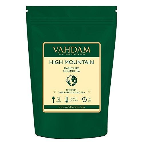 High Mountain Oolong Tea Leaves from Himalayas (50 Cups), 100% Natural Detox Tea Food & Drink VAHDAM 