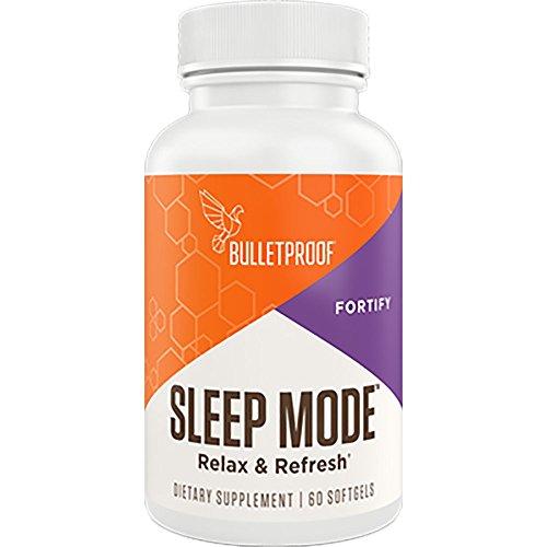 Bulletproof Sleep Mode Softgels, Helps You Fall Asleep Faster and Get a Good Night's Sleep (60 Softgels) Supplement Bulletproof 