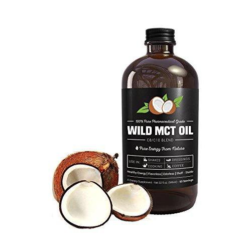 MCT Oil C8/C10 Blend 32oz Supplement Wild Foods 