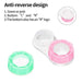 Contact Lens Case, Sight Savers with Box Container Soak Storage Kit Cute Contact Lense Travel Cases Kit Drugstore SONGSU 