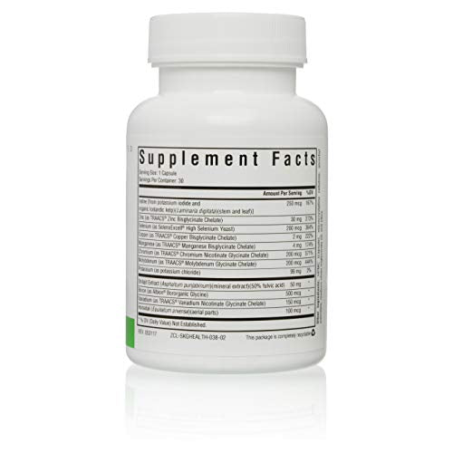 Seeking Health | Trace Minerals Complex | Trace Mineral Supplement | Includes Horsetail Extract | 30 Vegetarian Capsules Supplement Seeking Health 