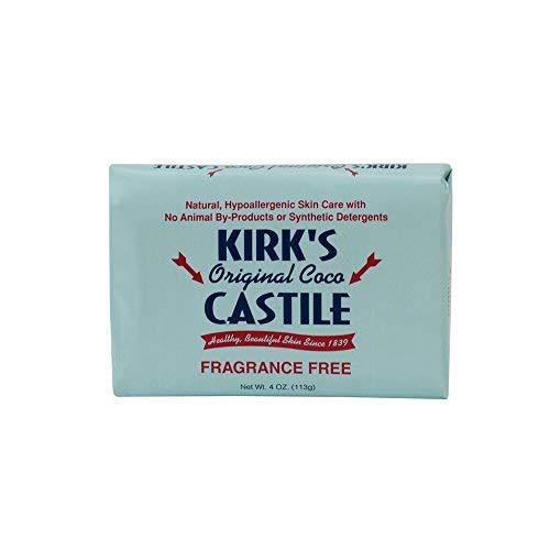Kirk's Original Coco Castile Soap, Fragrance Free (6 Pack) Natural Soap Kirk's 