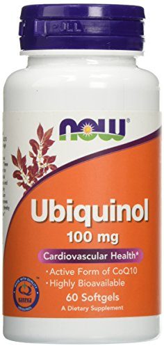 NOW Ubiquinol 100 mg,60 Softgels Supplement NOW Foods 