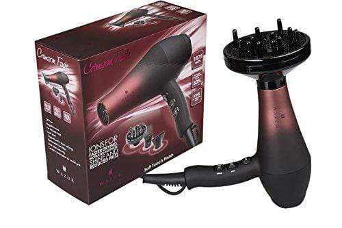 Wazor Professional Hair Dryer Ionic Ceramic Tourmaline Blow Dryer 1875W Far Infrared Heat Dryer With 3 Blow Dry Attachments and Heat&Speed Settings for Hair Styling Hair Dryer Wazor 