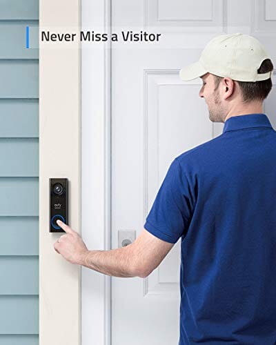 eufy Security Video Doorbell Chime, Add-on Chime, Requires eufy Security Video Doorbell 2K (Wired), Simultaneous Sound Ringtone, Adjustable Volume, 8 Fun Ringtones Home Improvement eufy 