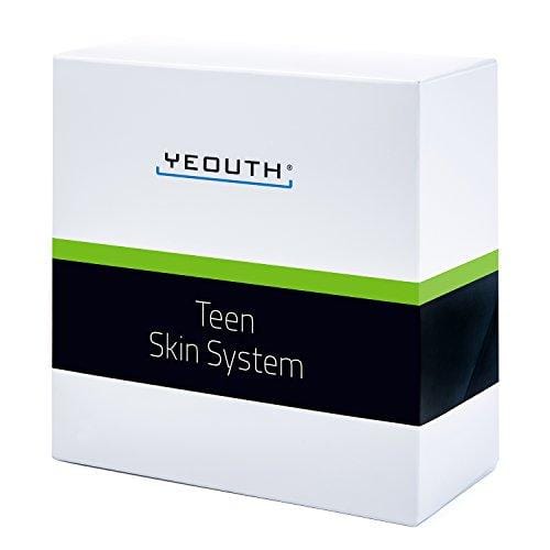 YEOUTH Teen Skin Kit Starter Set - Anti Aging Beauty Essentials - Vitamin C Facial Cleanser - Balancing Facial Toner for Face - Pure Hyaluronic Acid Serum - Day and Night Snail Cream Moisturizer Skin Care Yeouth 