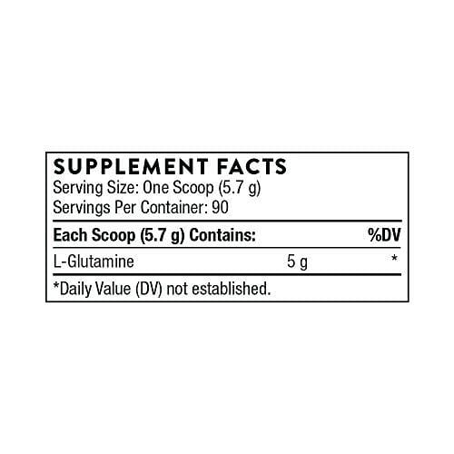 Thorne Research - L-Glutamine Powder - Glutamine Powder for GI Health and Immune Function - 18.1 oz Supplement Thorne Research 