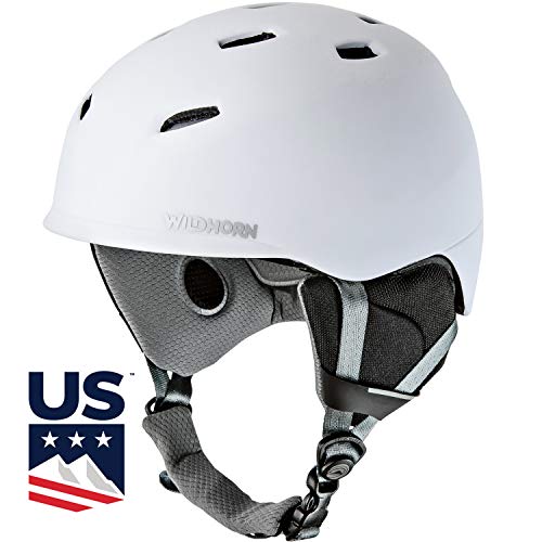 Drift Snowboard & Ski Helmet- US Ski Team Official Supplier - For Men, Women & Youth - Unparalleled Style, Performance & Safety w/ Active Ventilation. Official Snow Helmet of Olympian Ashley Caldwell. Ski WildHorn Outfitters 