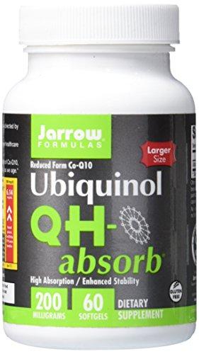 Jarrow Formulas QH-Absorb, High Absorption/Enhanced Stability, 200 mg, 60 Softgels Supplement Jarrow 