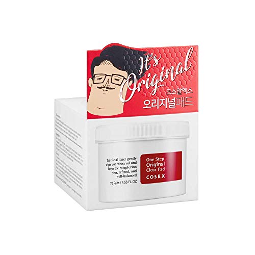 COSRX One Step Original Clear Pad, 70 Pads, Toner-Soaked Pad, for Oily and Acne Skin Skin Care COSRX 
