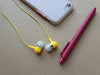 10 Pairs Ear Bud Headphones Bulk Pack (G14), Multi Colors Classroom Wired Earphones Wholesale Accessory for iOS Android Mobile Phones Computers Laptops MP3 Electronics GADGET.COOL 