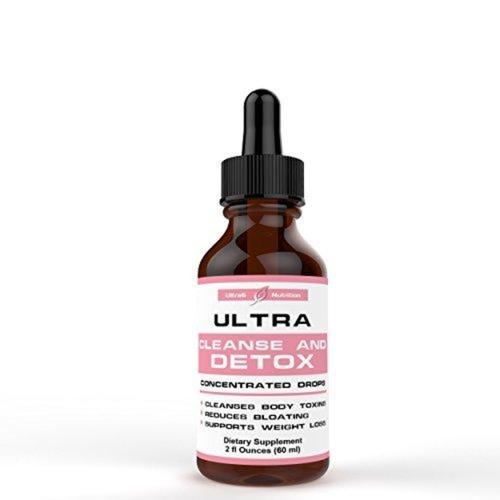 Ultra Cleanse and Detox Liquid Drops Supplement Ultra6 Nutrition 