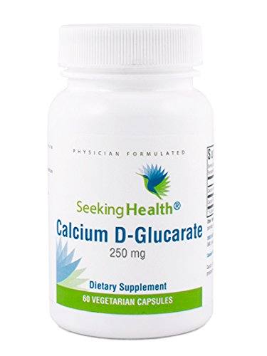 Calcium D-Glucarate | 250 mg | 60 Vegetarian Capsules | Physician-Formulated | Seeking Health Supplement Seeking Health 