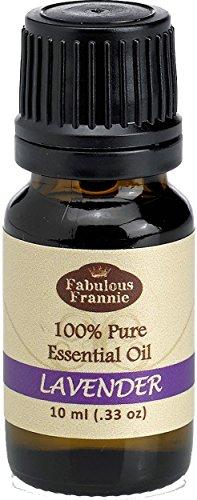 LAVENDER 100% Pure, Undiluted Essential Oil Therapeutic Grade - 10 ml. Great for Aromatherapy! Essential Oil Fabulous Frannie 