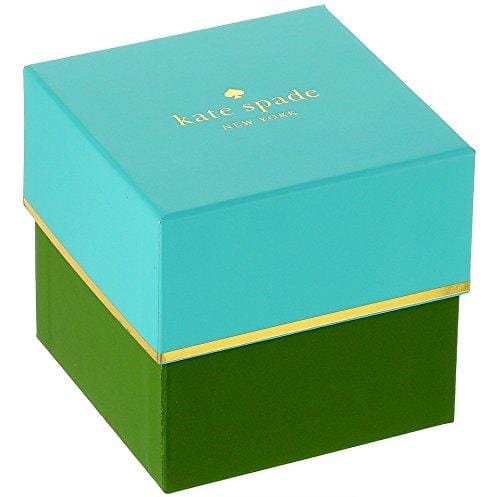 kate spade new york Women's Park Row Silicone Stainless Steel Japanese-Quartz Watch Strap, Black, 12 (Model: KSW1352) Watch Kate Spade New York 