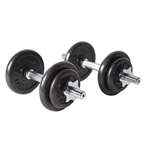 CAP Barbell 40-pound Adjustable Dumbbell Set with Case Sport & Recreation CAP Barbell 