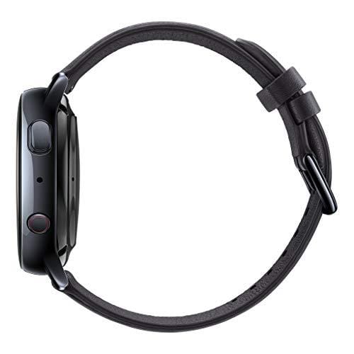 Samsung Galaxy Watch Active2 W/ Enhanced Sleep Tracking Analysis, Auto Workout Tracking, and Pace Coaching (44mm, GPS, Bluetooth), Aqua Black - US Version with Warranty Wireless Samsung 