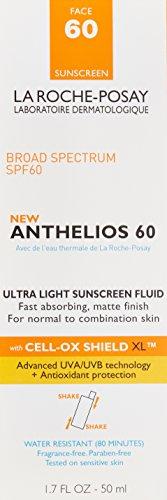 La Roche-Posay Anthelios Ultra Light Sunscreen Fluid SPF 60, 1.7 Fl. Oz. Sun Care La Roche-Posay 
