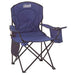 Coleman Cooler Quad Portable Camping Chair, Blue Outdoors Coleman 