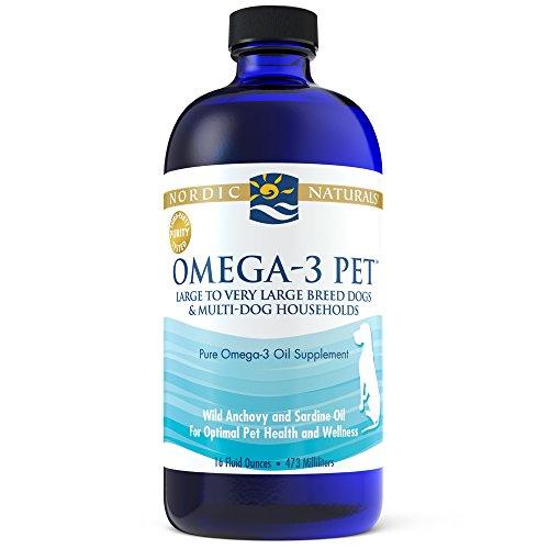 Nordic Naturals Omega-3 Pet Oil Supplement, Promotes Optimal Pet Health and Wellness, for Large to Very Large Breed Dogs and Multi-Dog , 16 oz - Standard Packaging Supplement Nordic Naturals 