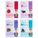 DERMAL 16 Combo Pack B Collagen Essence Full Face Facial Mask Sheet - The Ultimate Supreme Collection for Every Skin Condition Day to Day Skin Concerns. Nature Made Freshly Packed Korean Face Mask Skin Care DERMAL 