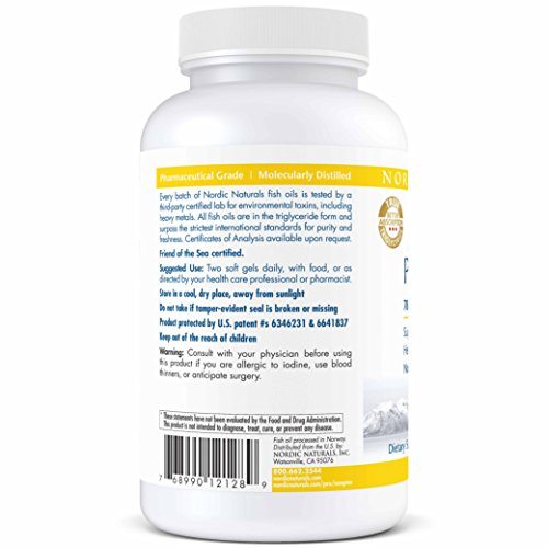 Nordic Naturals ProOmega-3.6.9 - Fish Oil, Borage Oil, Oleic Acid, 780 mg EPA, 390 mg DHA, 76 mg GLA, High-Intensity Support for Cardiovascular, Joint, Skin, and Immune Health*, 120 Soft Gels Supplement Nordic Naturals 