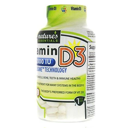 Vitamin D3 2000 IU Supplement Nature's Essentials 