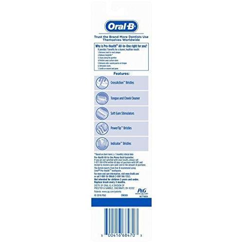 Oral-B Pro-Health All-in-One Manual Toothbrush, Soft, 2 ct, Value Pack Toothbrush Oral B 