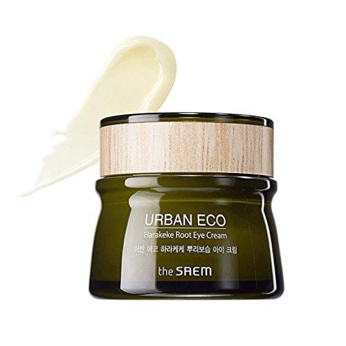 [the SAEM] Urban Eco Harakeke Root Eye Cream 30ml - 71% Harakeke Root Extract, Soft and Mild Highly Concentrated Eye Cream, Replenishes Vitality and Moisture of Tired Eyes Skin Care THESAEM 