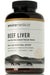 Enviromedica Freeze Dried Beef Liver Natural Energy Supplement Capsules of Pure Grass-Fed, Pastured, New Zealand Bovine with Preformed Vitamin A (180ct) Supplement Enviromedica 