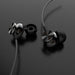Earbuds, Betron BS10 Noise Isolating in Ear Headphones, Earphones with Microphone, Volume Control and Powerful Bass Sound Includes 3 Different Sized Pairs of Ergonomic Ear Buds and Carry Case, Black Electronics Betron 