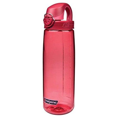 Nalgene Tritan On The Fly Water Bottle, Petal with Beet Red, 24Oz Sport & Recreation Nalgene 