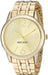 Nine West Women's NW/1578CHGB Champagne Dial Gold-Tone Bracelet Watch Watch NINE WEST 