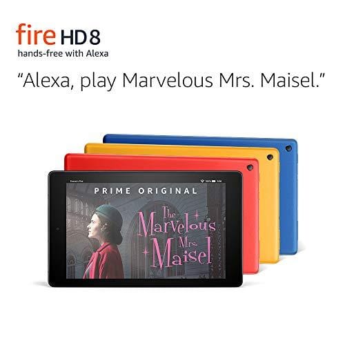 Fire HD 8 Tablet (8" HD Display, 16 GB) - Yellow (Previous Generation - 8th) Digital Text 2 Amazon 