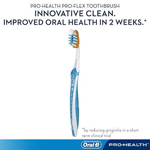 Oral-B Pro-Health Clinical Pro-Flex Toothbrush with Flexing Sides, 40S - Soft, 2 Count (Color May Vary) Toothbrush Oral B 