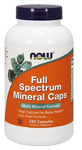 NOW Full Spectrum Mineral Caps,240 Capsules Supplement NOW Foods 