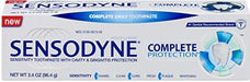 Sensodyne Complete Protection Sensitivity Toothpaste with Cavity & Gingivitis Protection Extra Fresh 3.4 oz (Pack of 2) Drugstore Sensodyne 