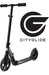 CITYGLIDE C200 Kick Scooter for Adults, Teens - Foldable, Lightweight, Adujustable - Carries Heavy Adults 220LB Max Load (Black) Sports CITYGLIDE 
